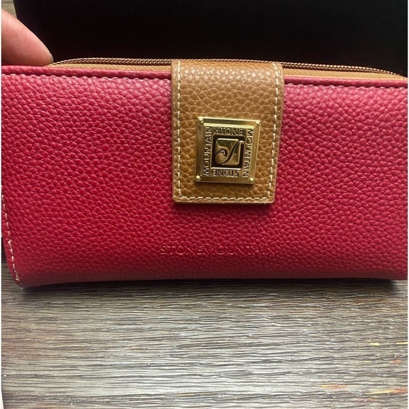 Wallet wristlet red Stone Mountain - Picture 2 of 8